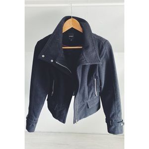 Express Peplum Moto Jacket